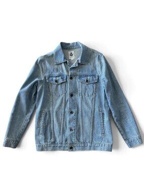 Tradlands Women's Light Wash Denim Jacket Size Small